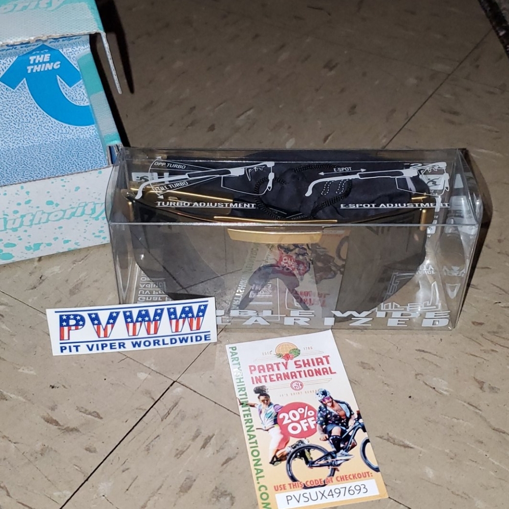 Pit Viper Gold Standard Polarized Double Wide